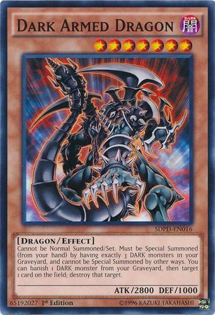 Dark Armed Dragon - SDPD-EN016 - Common - 1st Edition