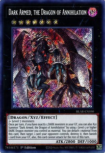 Dark Armed, the Dragon of Annihilation - BLAR-EN050 - Secret Rare - 1st Edition