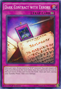 Dark Contract with Errors - MP16-EN155 - Common - 1st Edition