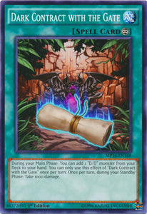 Dark Contract with the Gate - MP16-EN168 - Common - 1st Edition