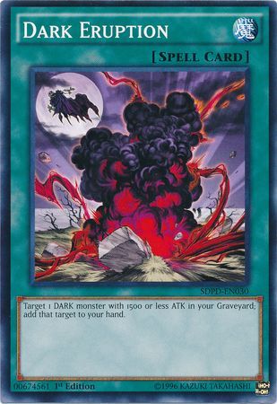 Dark Eruption - SDPD-EN030 - Common - 1st Edition