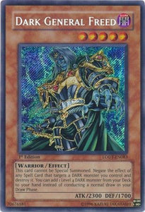 Dark General Freed - LODT-EN083 - Secret Rare - 1st Edition