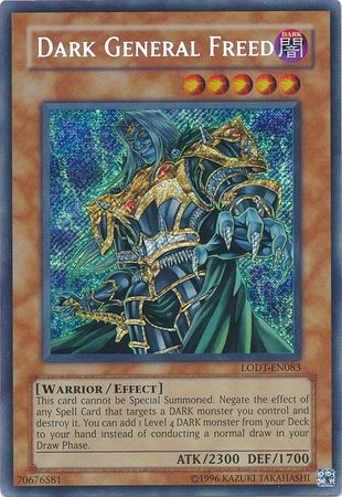 Dark General Freed - LODT-EN083 - Secret Rare - Unlimited