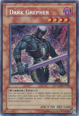 Dark Grepher - PTDN-EN000 - Secret Rare - Unlimited