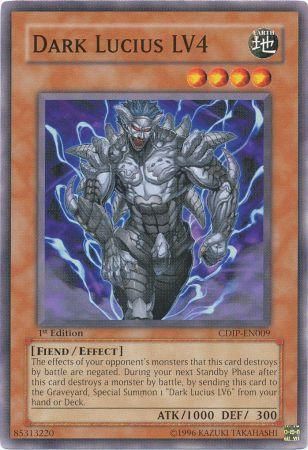 Dark Lucius LV4 - CDIP-EN009 - Common - 1st Edition