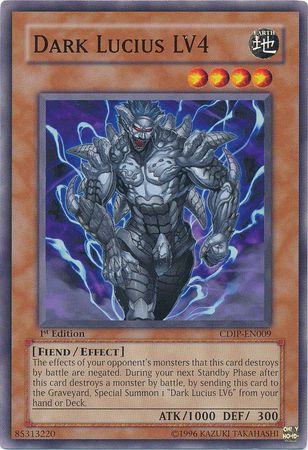 Dark Lucius LV4 - CDIP-EN009 - Common - Unlimited