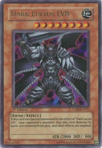 Dark Lucius LV8 - CDIP-EN011 - Ultra Rare - 1st Edition