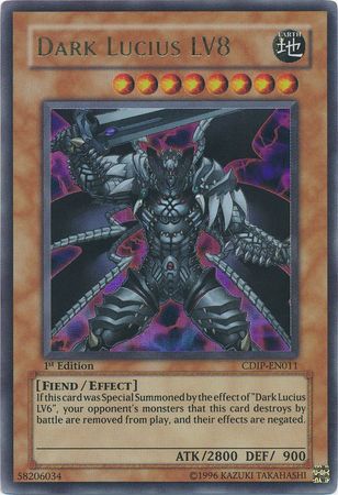 Dark Lucius LV8 - CDIP-EN011 - Ultra Rare - Unlimited