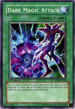 Dark Magic Attack - SD6-EN026 - Common - 1st Edition