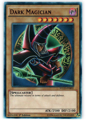 Dark Magician - YGLD-ENB02 - Ultra Rare - 1st Edition