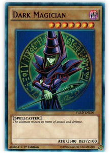 Dark Magician - YGLD-ENC09 - Ultra Rare - 1st Edition