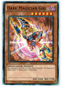 Dark Magician Girl - YGLD-ENC10 - Common - 1st Edition