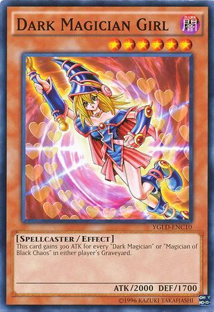 Dark Magician Girl - YGLD-ENC10 - Common - Unlimited