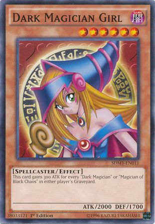 Dark Magician Girl - SDMY-EN011 - Common - 1st Edition