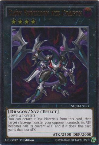 Dark Rebellion Xyz Dragon - NECH-EN053 - Ultimate Rare - 1st Edition