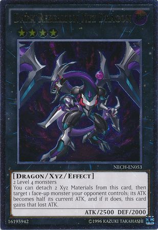 Dark Rebellion Xyz Dragon - NECH-EN053 - Ultimate Rare - Unlimited