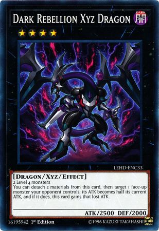 Dark Rebellion Xyz Dragon - LEHD-ENC33 - Common - 1st Edition