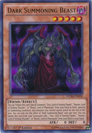 Dark Summoning Beast - DUSA-EN030 - Ultra Rare - 1st Edition