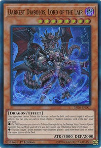 Darkest Diabolos, Lord of the Lair - SR06-EN001 - Ultra Rare - 1st Edition