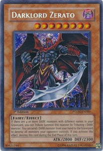 Darklord Zerato - PTDN-EN081 - Secret Rare - 1st Edition