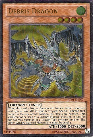 Debris Dragon - AP01-EN002 - Ultimate Rare - Unlimited