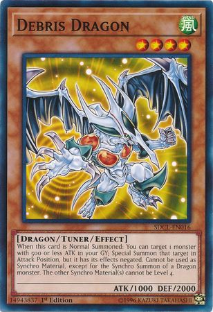 Debris Dragon - SDCL-EN016 - Common - 1st Edition