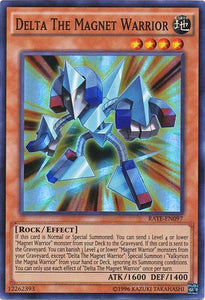 Delta The Magnet Warrior - RATE-EN097 - Super Rare - Unlimited