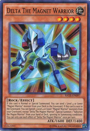 Delta The Magnet Warrior - RATE-EN097 - Super Rare - Unlimited