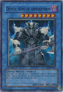 Demise, King of Armageddon - SOI-EN035 - Super Rare - 1st Edition