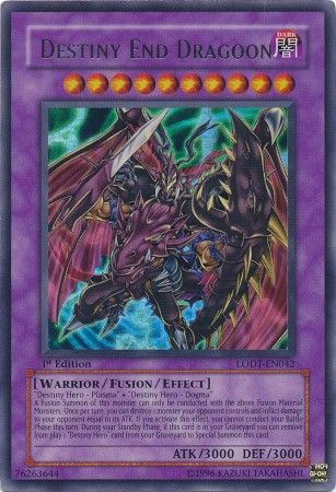 Destiny End Dragoon - LODT-EN042 - Ultra Rare - 1st Edition