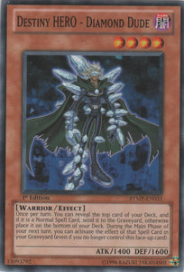 Destiny HERO - Diamond Dude - RYMP-EN033 - Common - 1st Edition