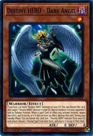 Destiny HERO - Dark Angel - LEHD-ENA09 - Common - 1st Edition