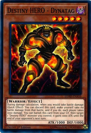 Destiny HERO - Dynatag - LEHD-ENA10 - Common - 1st Edition
