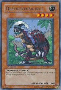 Destroyersaurus - FOTB-EN017 - Rare - 1st Edition