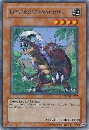 Destroyersaurus - FOTB-EN017 - Rare - Unlimited