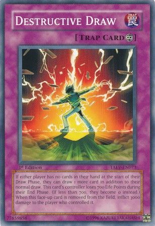 Destructive Draw - TAEV-EN073 - Common - 1st Edition