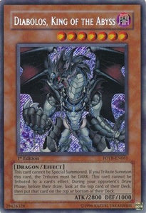 Diabolos, King of the Abyss - FOTB-EN061 - Secret Rare - 1st Edition