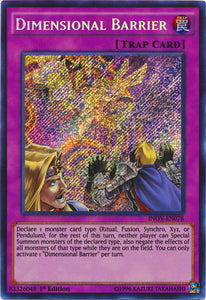 Dimensional Barrier - INOV-EN078 - Secret Rare - 1st Edition