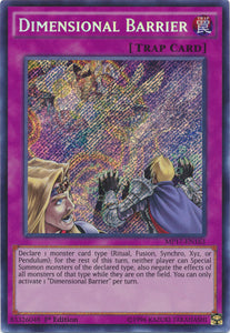 Dimensional Barrier - MP17-EN163 - Secret Rare - 1st Edition