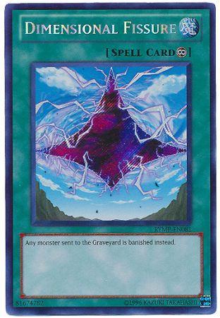 Dimensional Fissure - RYMP-EN081 - Secret Rare - Unlimited