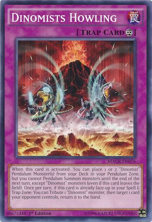 Dinomists Howling - MACR-EN076 - Common - 1st Edition