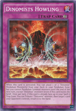 Dinomists Howling - MACR-EN076 - Common - Unlimited
