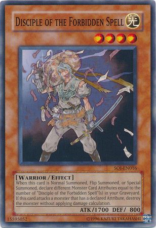 Disciple of the Forbidden Spell - SOI-EN016 - Common - Unlimited