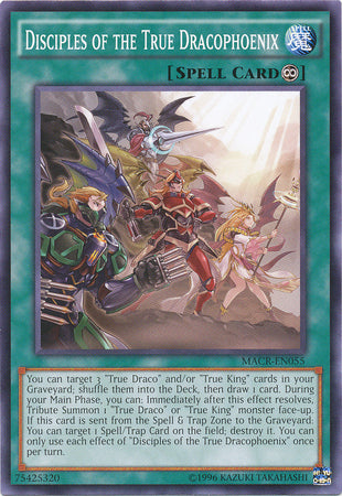 Disciples of the True Dracophoenix - MACR-EN055 - Common - Unlimited