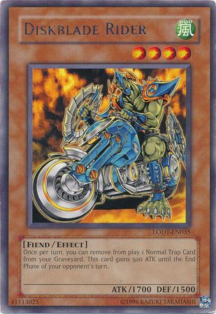 Diskblade Rider - LODT-EN035 - Rare - Unlimited