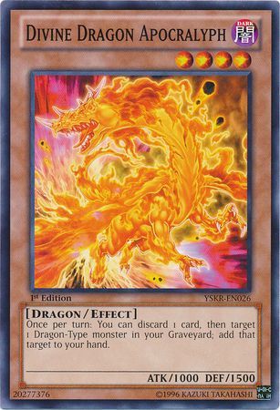 Divine Dragon Apocralyph - YSKR-EN026 - Common - 1st Edition