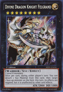 Divine Dragon Knight Felgrand - SHSP-EN056 - Ghost Rare - 1st Edition