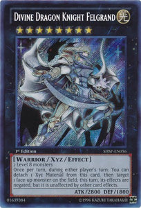 Divine Dragon Knight Felgrand - SHSP-EN056 - Secret Rare - 1st Edition