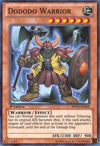 Dododo Warrior - SP14-EN018 - Starfoil Rare - 1st Edition