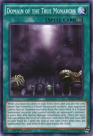 Domain of the True Monarchs - SR01-EN024 - Common - 1st Edition